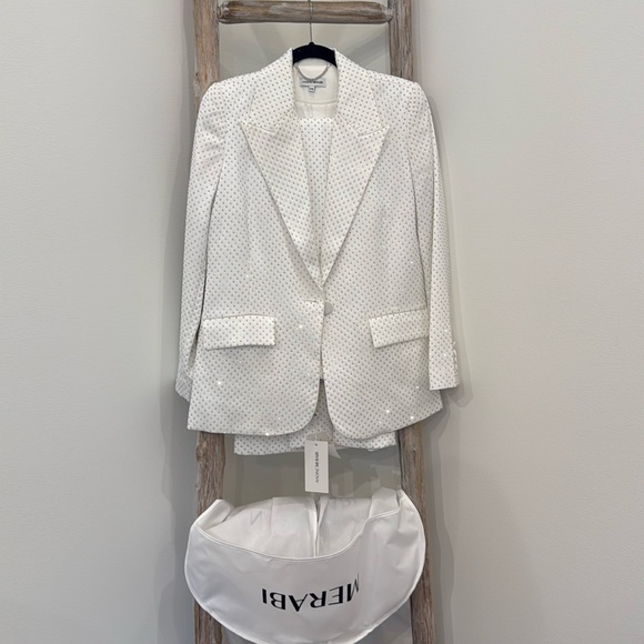 Brand new Nadine Mirabi crystal embelished suit - Picture 1 of 10